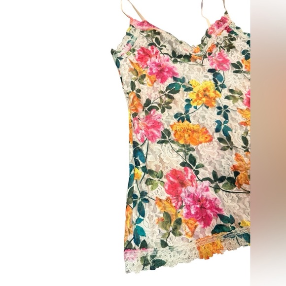 Hanky Panky Floral Signature Lace V-Front Camisole Size Small - Picture 5 of 7